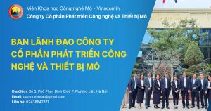 Thumbnail ban lãnh đạo công ty cổ phần phát triển công nghệ và thiết bị mỏ