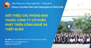 Giới thiệu các phòng ban Công ty